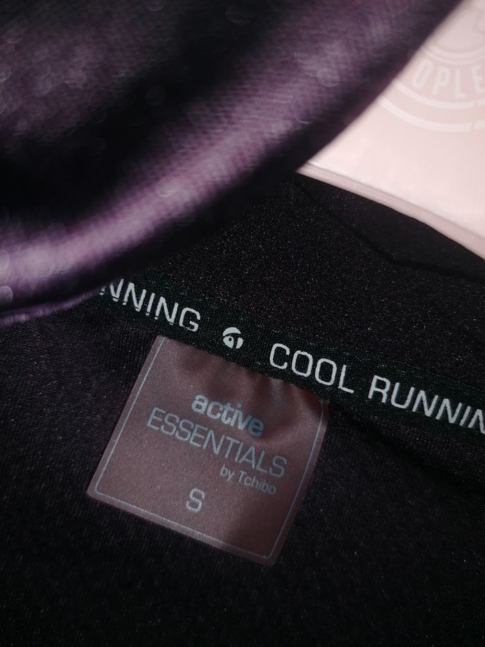 Veste sweat technique 💜 running à capuche femme S - photo numéro 9