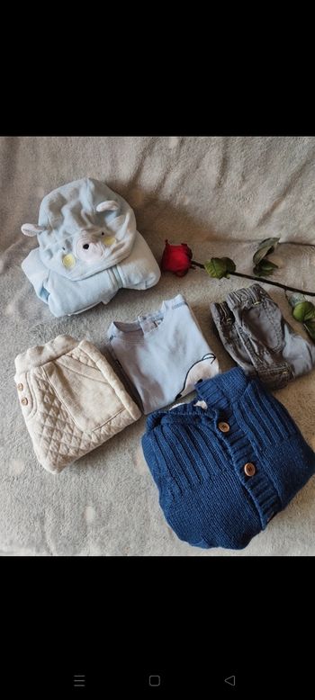 Lots bébé 6 mois de marque