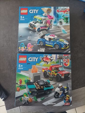 Lot Lego city courses poursuites