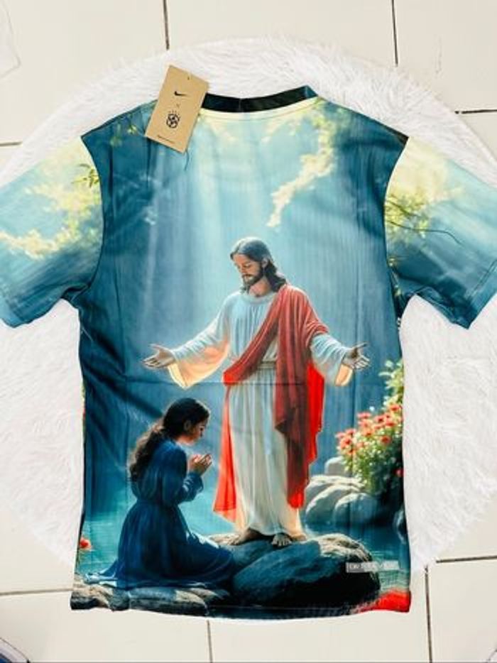 Maillot Brésil Jesus - photo numéro 2