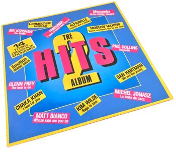 Vinyle 33 tours  Compilation Hits 2 The Album Alphaville, Kim Wilde, Chaka khan... (1985)  wea 24069