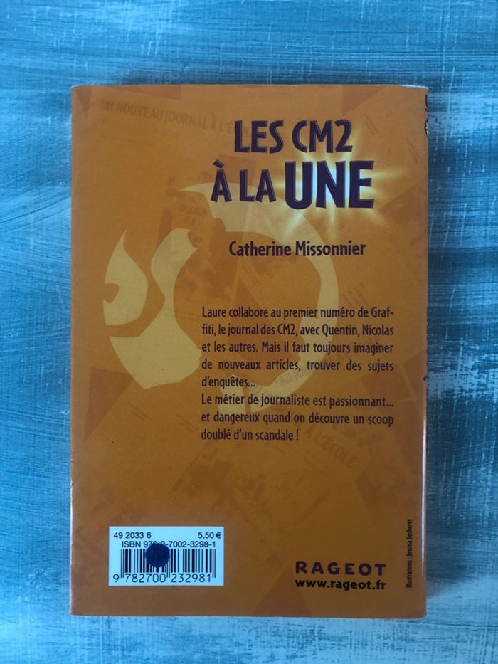 Livre enfants "les CM2 à la une" - photo numéro 2