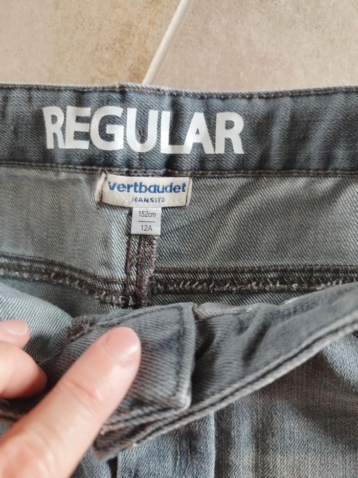 Jeans regular Vertbaudet 12 ans - photo numéro 2