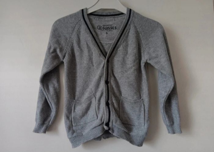Gilet garçon 3 suisse 5ans