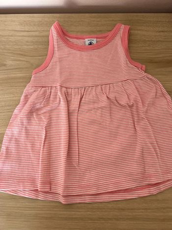 Robe bébé fille petit bateau