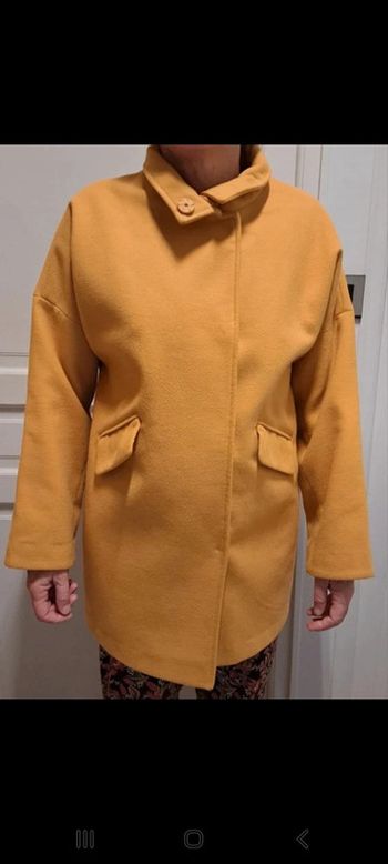 Manteau moutarde Promod taille 36