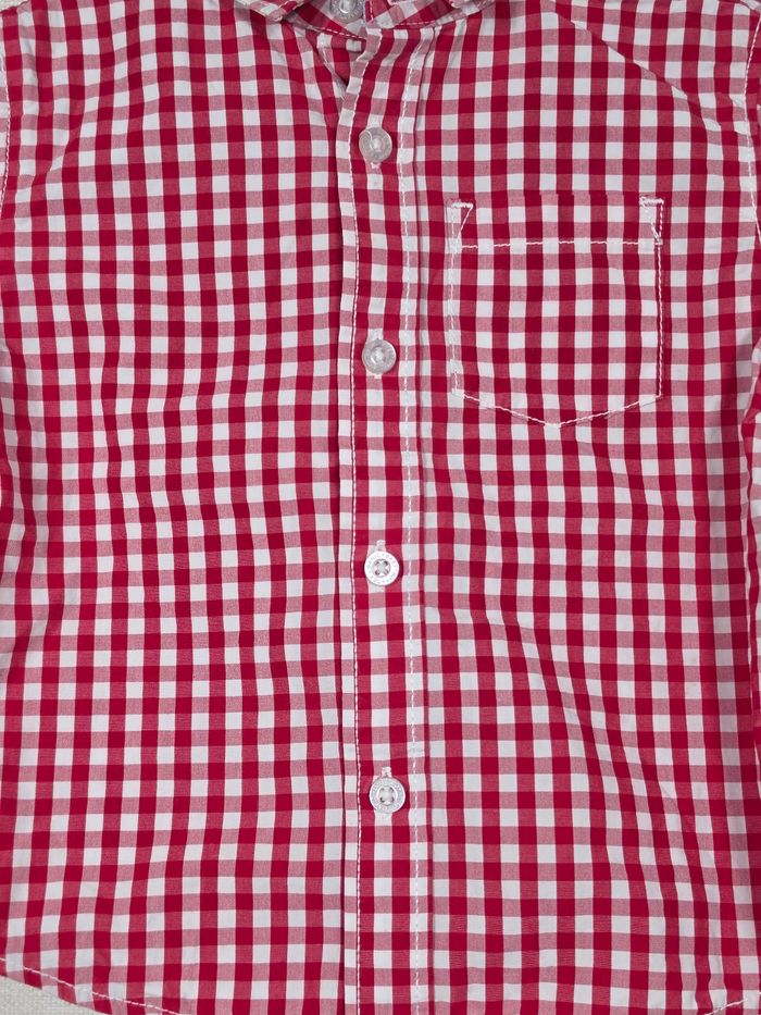 Chemise à manches longues à carreaux Tex 18 mois - photo numéro 3