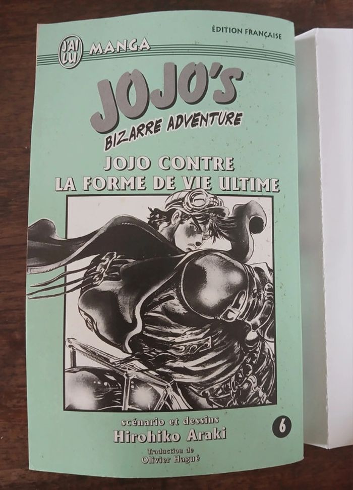 Jojo's Bizarre Adventure Tome 6 J'ai lu Français 🇨🇵 - photo numéro 5