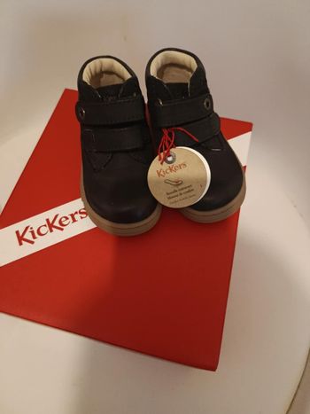 Bottines kickers en cuir taille 20