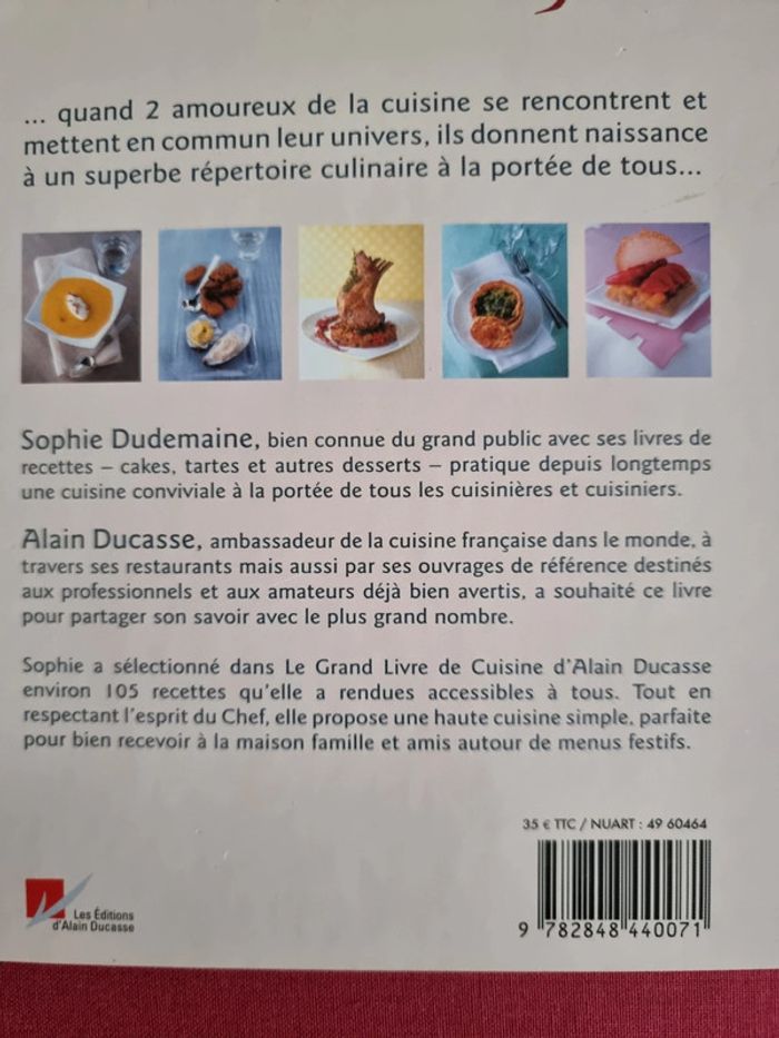 La cuisine de Ducasse par Sophie - photo numéro 3