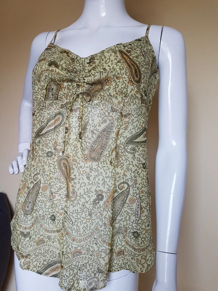 Top en voile anis 40 - photo numéro 4