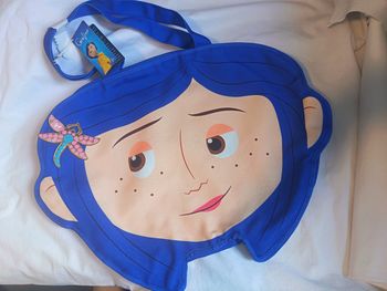 Coraline Oversize Canvas Tote Bag LoungeFly