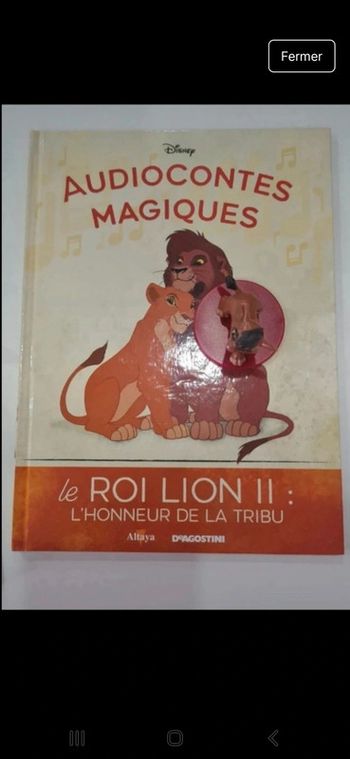 Numero61 collection audiocontes Magiques Altaya édition disney