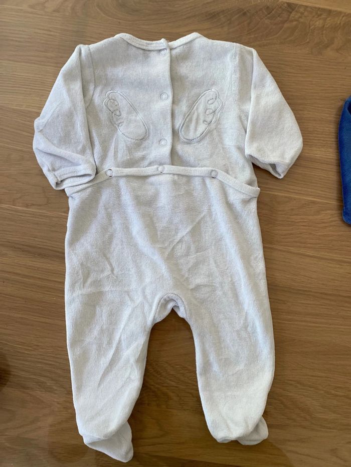 Lot 2 pyjamas velours 3 mois - photo numéro 4