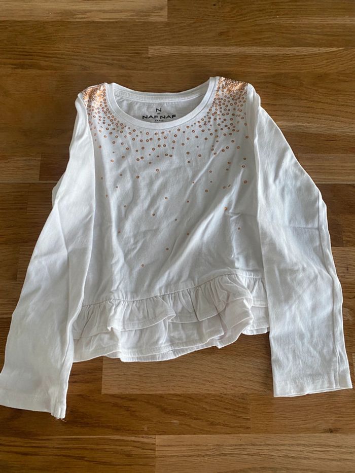 T-shirt ML naf naf 5 ans 💕 - photo numéro 5