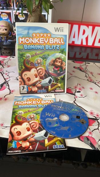 Jeu de wii monkey ball blitz