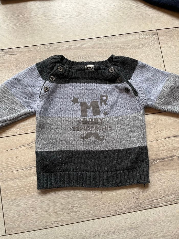 Lot de 3 pulls 18 mois - photo numéro 2