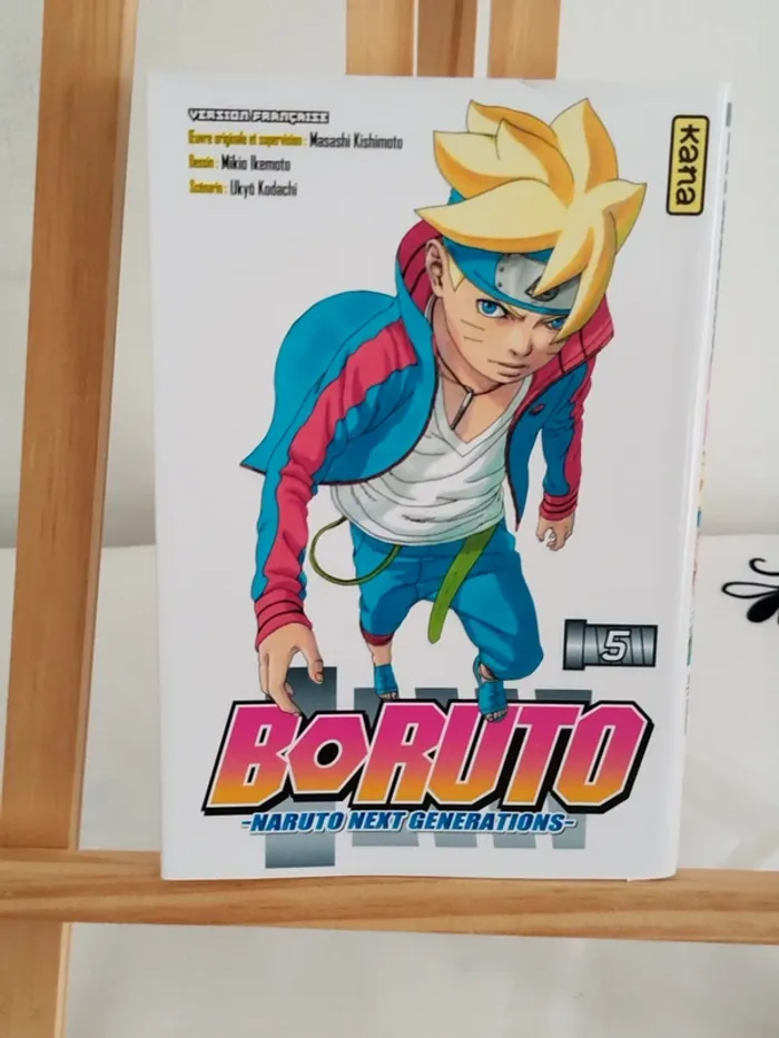 Lot de 5 livres Mangas Boruto tome 1 à 5 Kana - photo numéro 10
