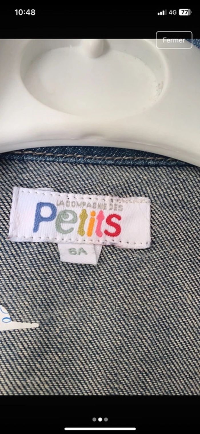 Veste en jean La compagnie des petits - photo numéro 2