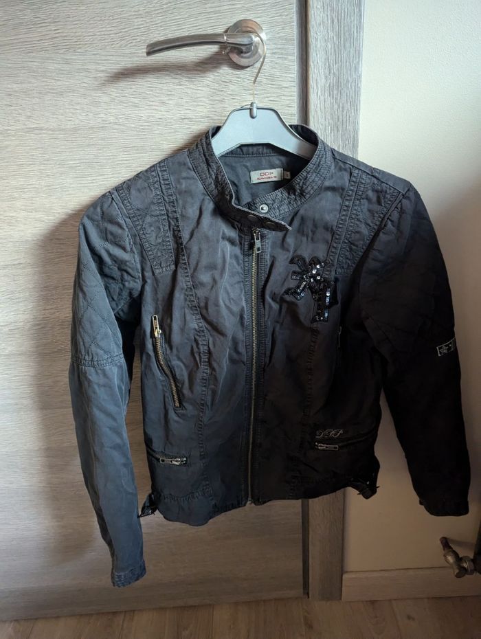 Veste DDP femme grise neuve taille 38 - photo numéro 1