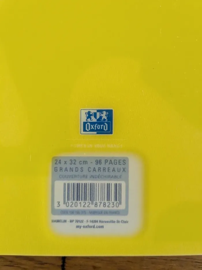 1 (ou +) Cahier open flex couverture résistante 96 pages grands carreaux - photo numéro 5