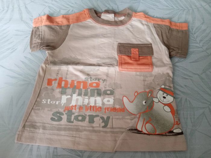 Ensemble tee shirt short Plus 18 mois - photo numéro 2
