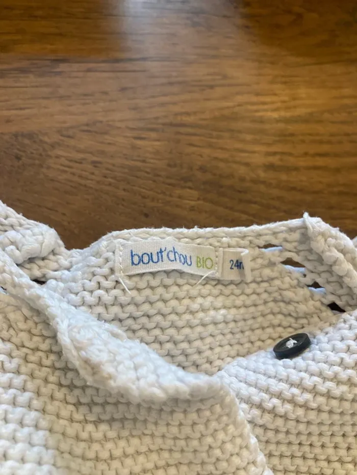 Gilet maille 24mois - photo numéro 2