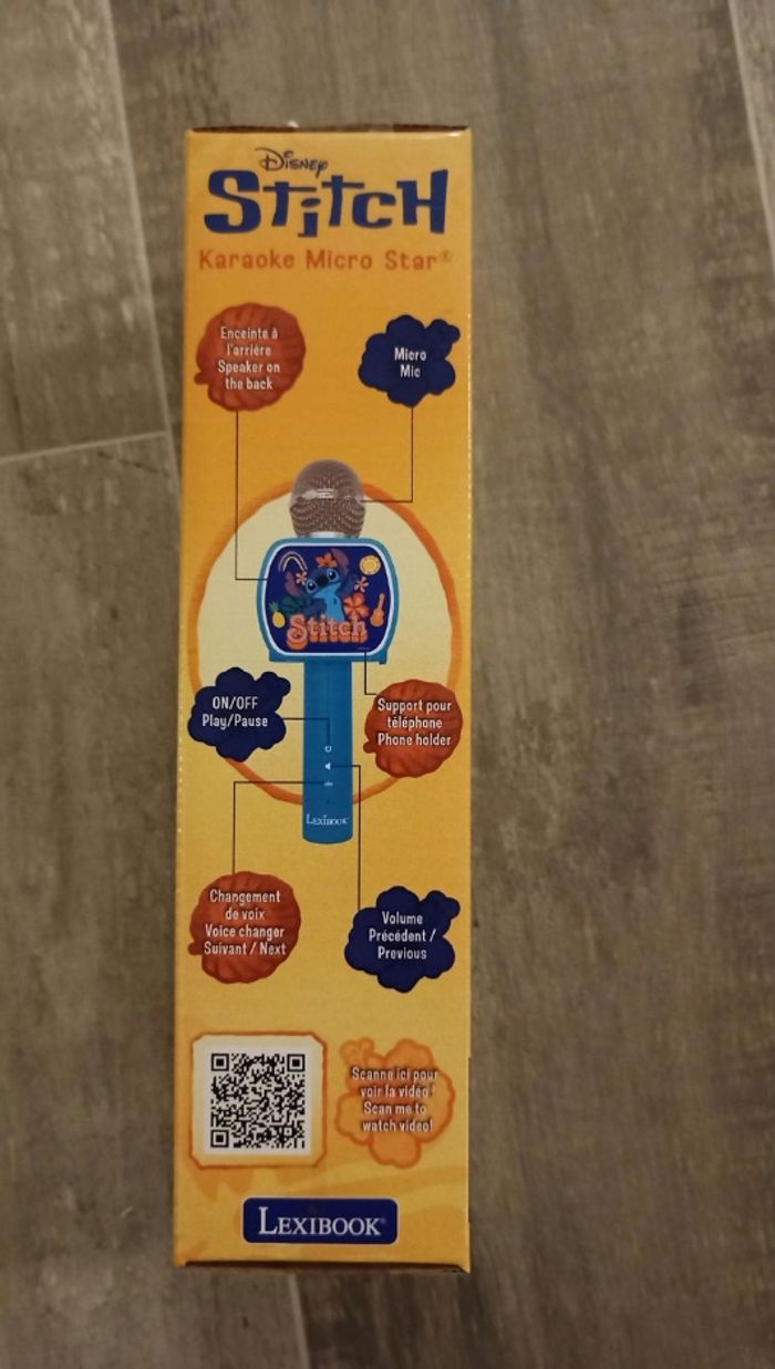 Micro star Lexibook stitch NEUF - photo numéro 2