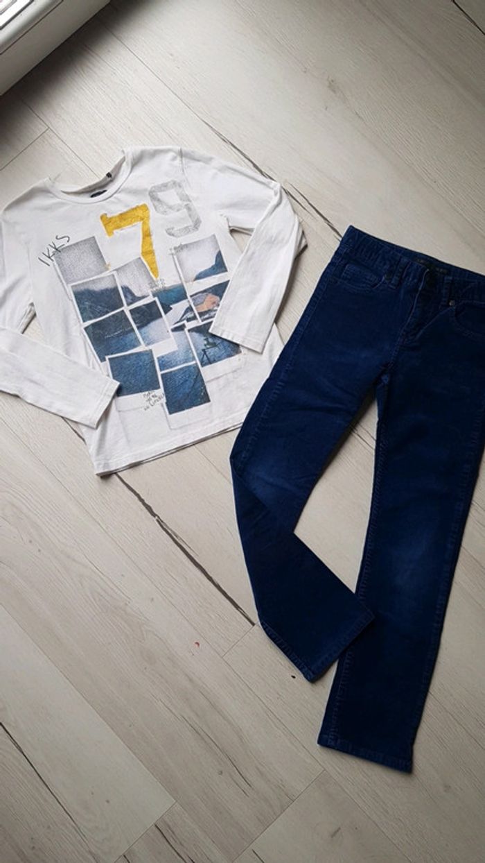 Tee shirt garçon 8ans ikks hiver - photo numéro 3