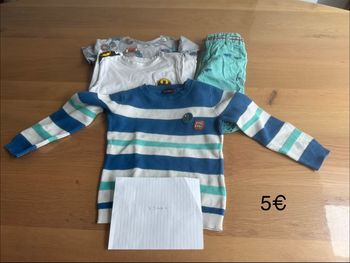 Vêtements garçon 4ans