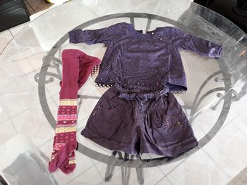 Ensemble avec collant Sergent Major