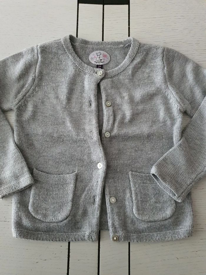 Gilet gris sergent major 3 ans
