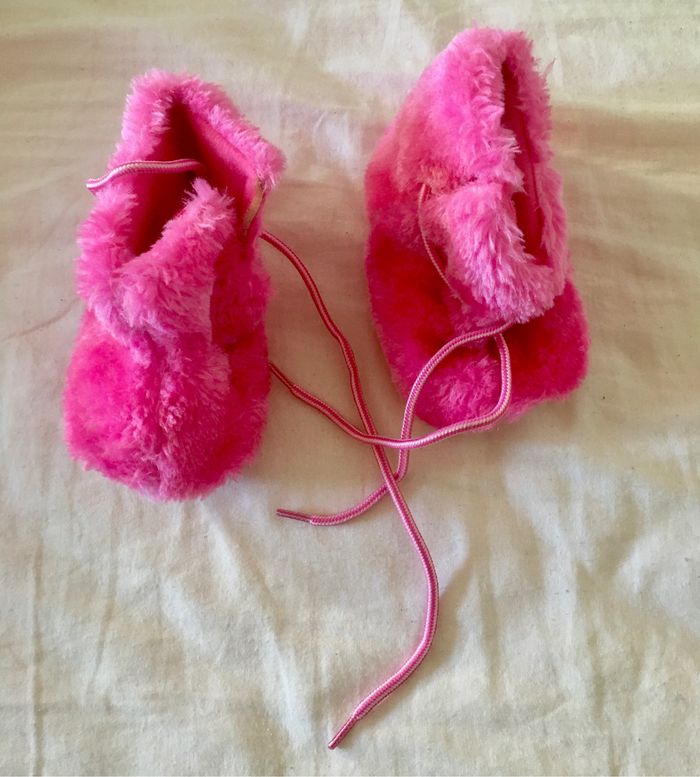 Chaussons fourrure chaud 12/18 mois