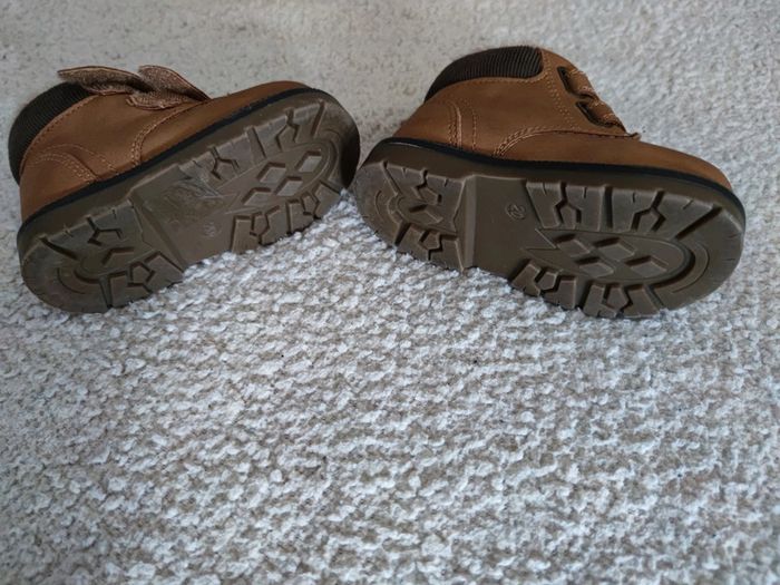 Bottines scratch marron fourrées T.20 - photo numéro 3