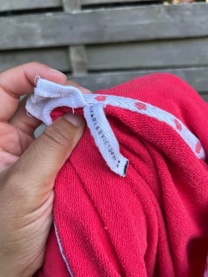 Robe Charles Victor – Rouge – Taille XS – Bon état - photo numéro 3