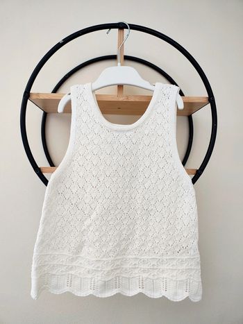 5 6 ans teeshirt haut Zara crochet dentelle 116 cm