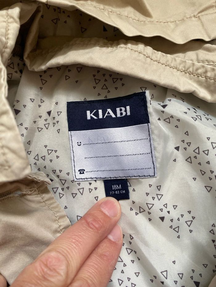 Trench-coat beige 18 mois - photo numéro 2