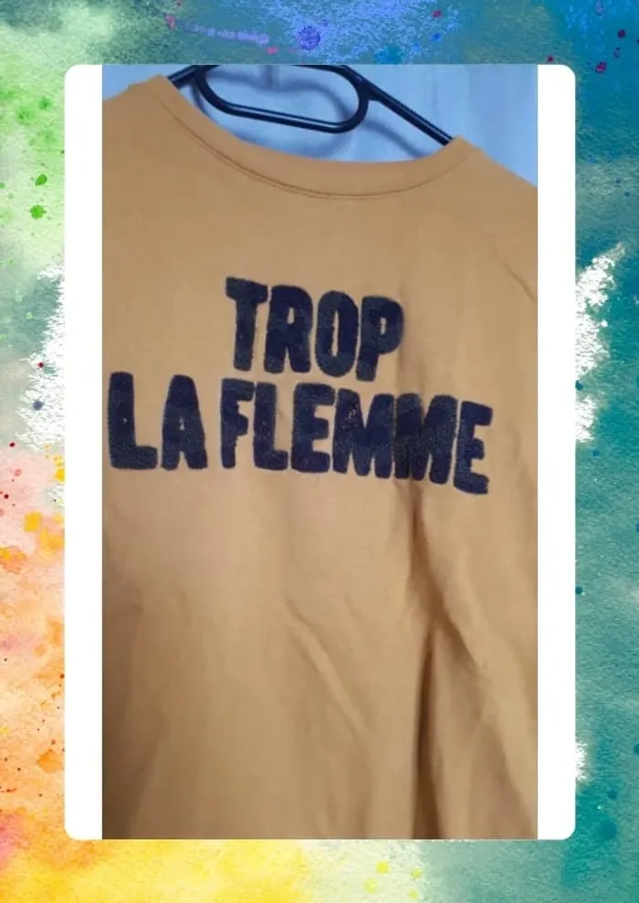 Sweat avec texte 12 ans - photo numéro 4