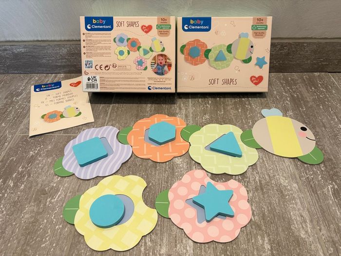 Puzzle bébé Soft Shapes Baby Clementoni - photo numéro 2