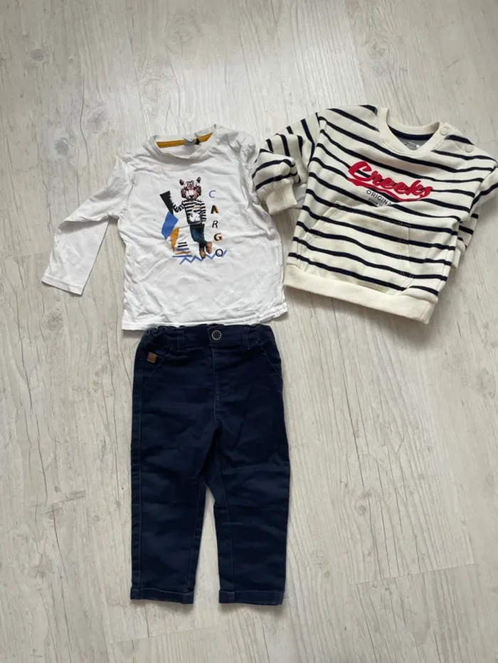 Ensemble 3 pieces 18 mois