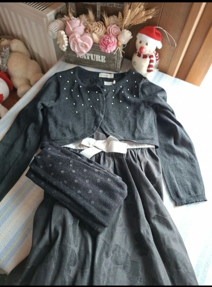 Ensemble robe,boléro et collant