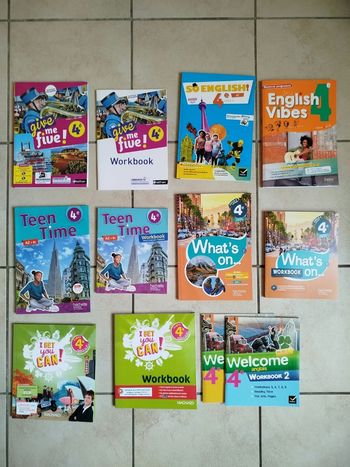 Manuels anglais 4e 