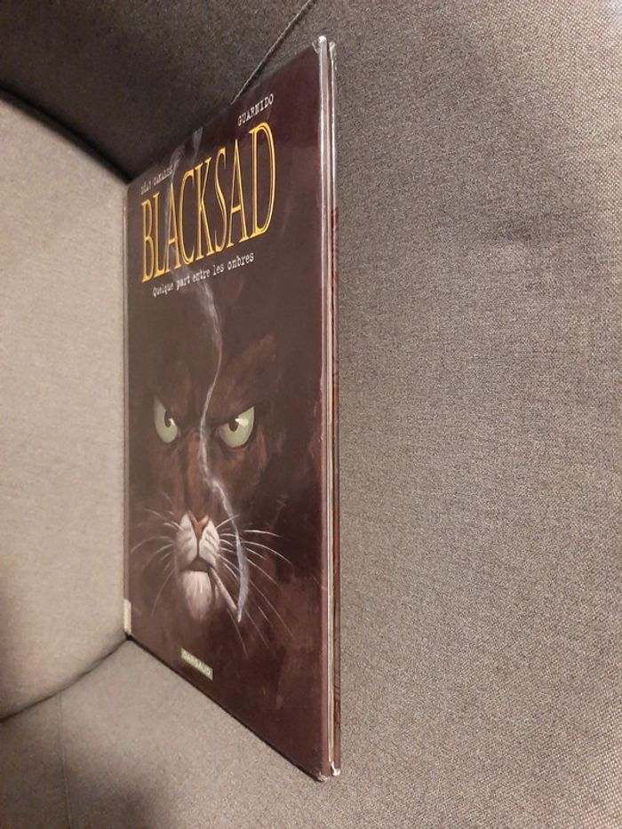 Blacksad T1 EO en français - exemplaire de bibliothèque - photo numéro 4