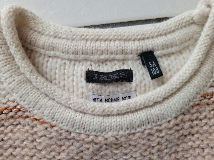 Pull en laine mohair ikks 5 ans - photo numéro 3