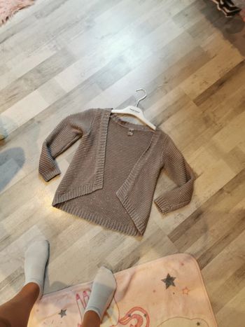 Gilet veste grise