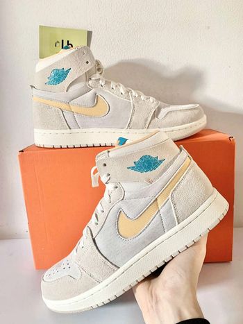 Jordan 1 Zoom Cmft 2 Orewood Brown Bright Citrus Sail 42
