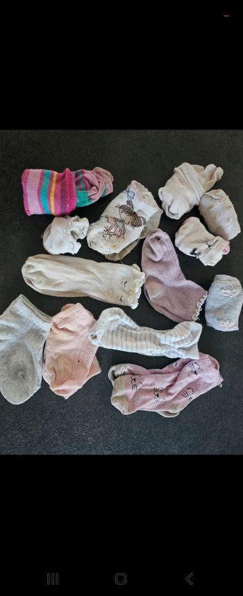 Lot 13 paires de chaussettes