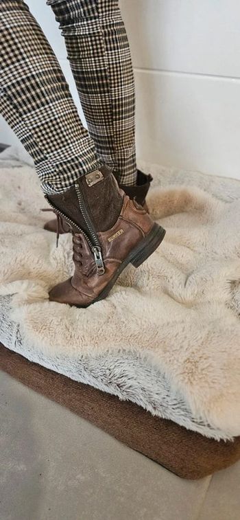 Chaussures cuir Bunker marron 40