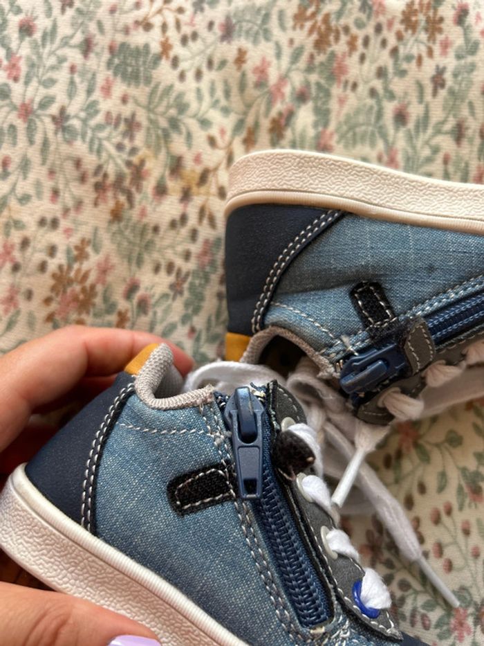 Chaussure effet jean garçon taille 20 - photo numéro 8