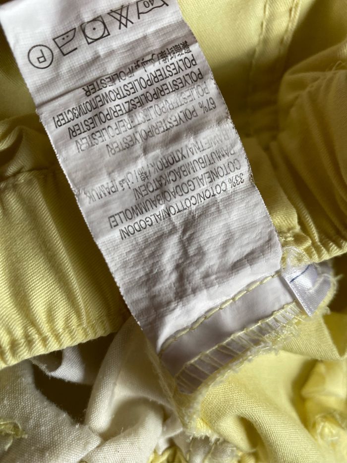 Short jaune poussin 6 ans kiabi - photo numéro 2